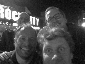 Selfie, of course. Utenfor Rock City, Nottingham 2014