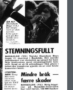 Faksimile fra Aftenposten juni 1989
